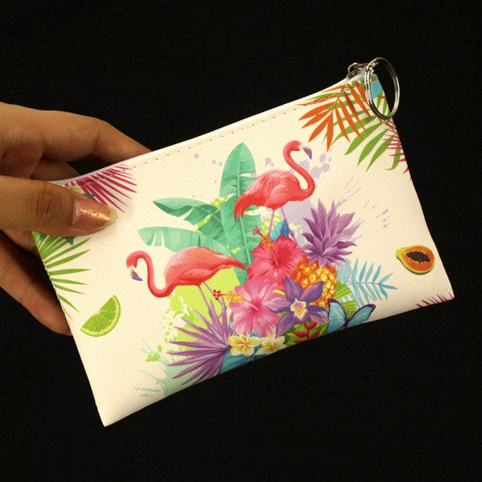 Wholesale Coin Purse Women Creative Cartoon Cute Flamingo JDC-WT-QW017