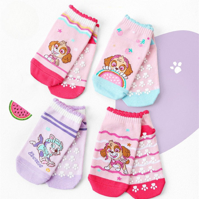 Wholesale Cotton Cartoon Non-slip Children's Socks JDC-SK-kaiTong002
