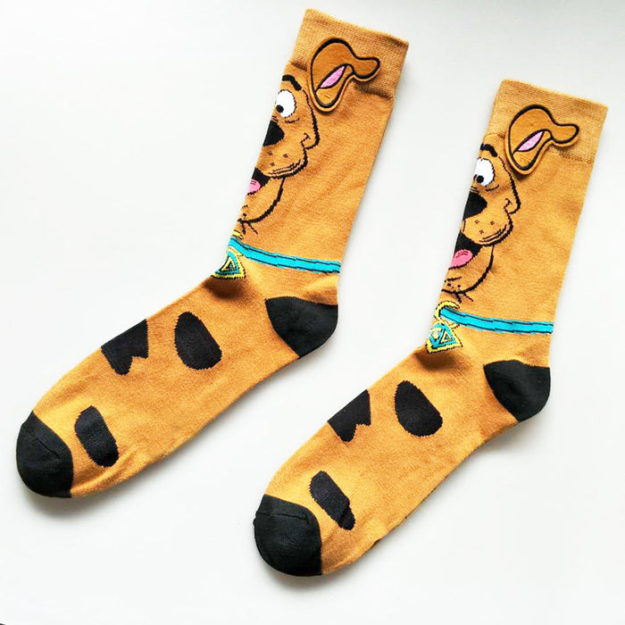 Wholesale Christmas Cotton Cartoon Puppy Socks JDC-SK-YiYan077