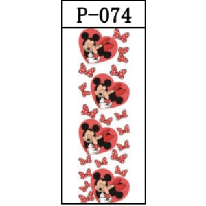 Wholesale 5pcs UV DTF Cartoon Pattern Pen Stickers JDC-ST-JieSheng076