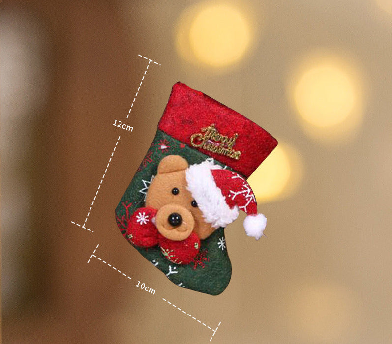 Wholesale Christmas decorations,  sequined old man socks,  Christmas tree ornaments,  gift bags,  Christmas stockings