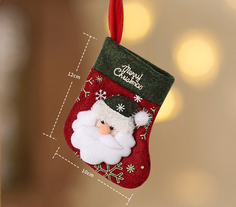 Wholesale Christmas decorations,  sequined old man socks,  Christmas tree ornaments,  gift bags,  Christmas stockings