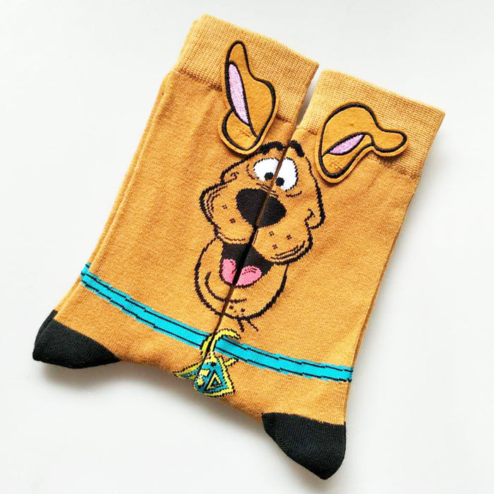 Wholesale Christmas Cotton Cartoon Puppy Socks JDC-SK-YiYan077