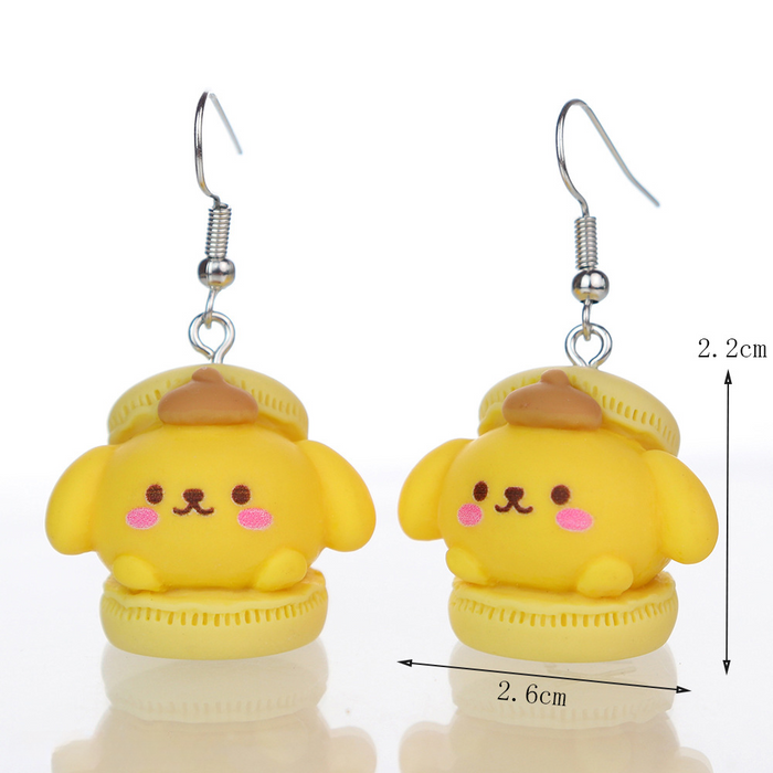 Wholesale Cute 3D Cartoon Animal Earrings JDC-ES-NiQing062