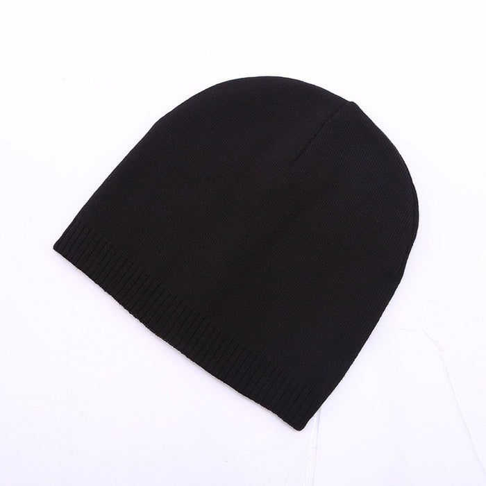 Wholesale Knitted Hat Women's Knitted Hat Men's Thin Knitted Hat Men's and Women's Casual Sports Warm Pullover Wool Hat