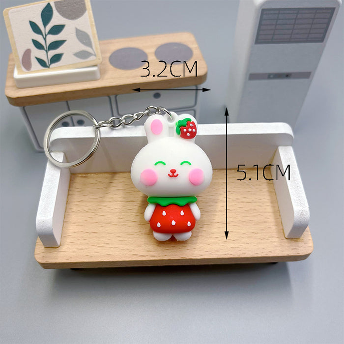 Wholesale Alloy Cute Cartoon Keychain JDC-KC-Wenma004