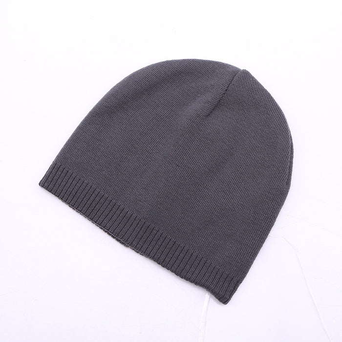 Wholesale Knitted Hat Women's Knitted Hat Men's Thin Knitted Hat Men's and Women's Casual Sports Warm Pullover Wool Hat