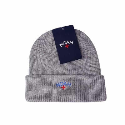 Wholesale Autumn and Winter Retro Letter Cross Embroidery Knitted Hat JDC-FH-Shoup001