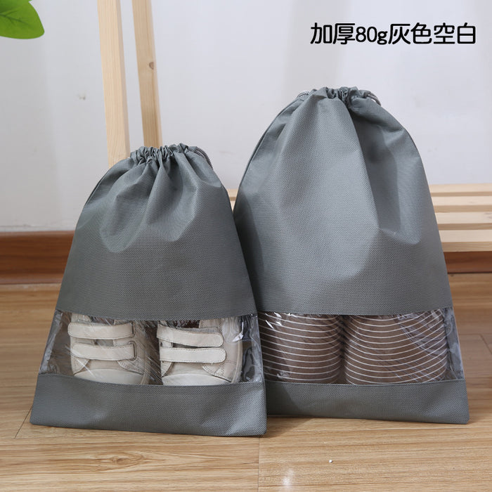 Wholesale Storage Bag Non-woven Storage Bag Thickened Dustproof Shoe Bag Travel Portable JDC-SB-ZhuoYue002
