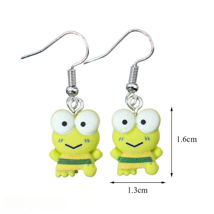 Wholesale Cartoon Animal Resin Earrings JDC-ES-niqing029