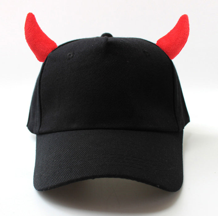Wholesale Hat  horn demon ear cap baseball cap manufacturers