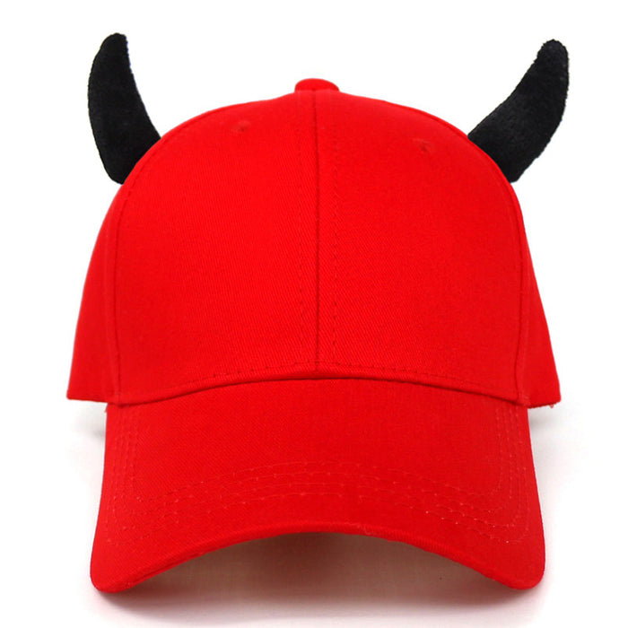 Wholesale Hat  horn demon ear cap baseball cap manufacturers