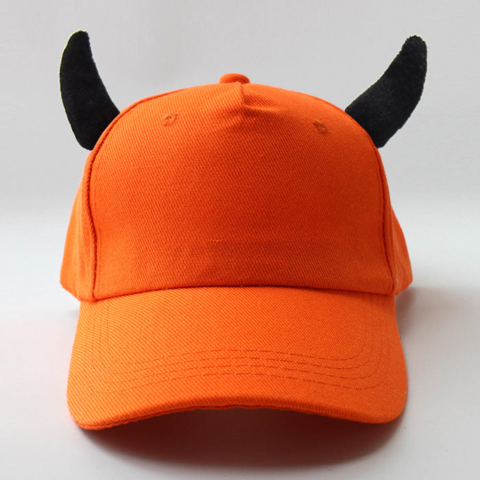 Wholesale Hat  horn demon ear cap baseball cap manufacturers
