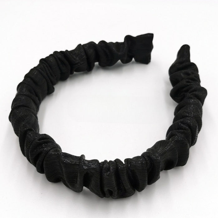 Wholesale Pleated Textured Fabric Headband JDC-HD-JinP001