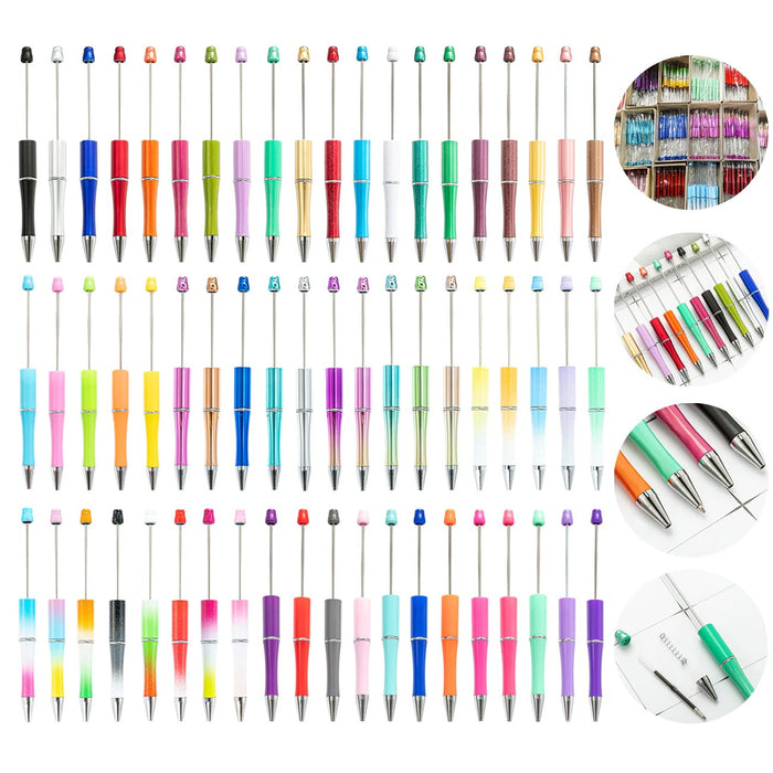 Wholesale DIY for Beaded Plastic Pen Beadable Pens JDC-PN-HuaH005