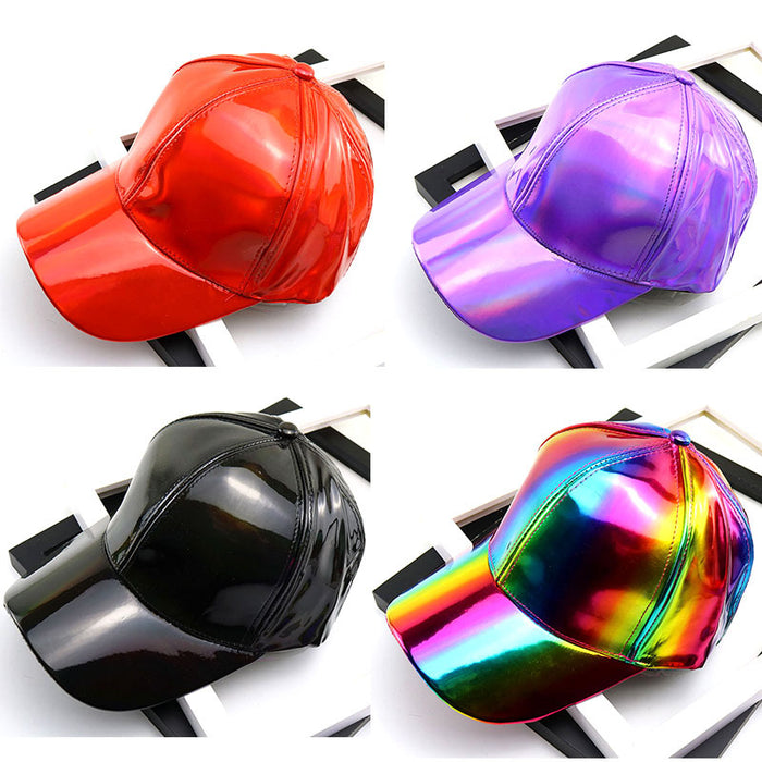 Wholesale Solid color sun hat, full leather baseball cap