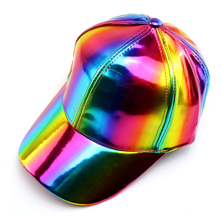 Wholesale Solid color sun hat, full leather baseball cap