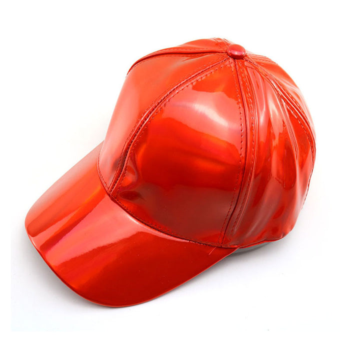 Wholesale Solid color sun hat, full leather baseball cap