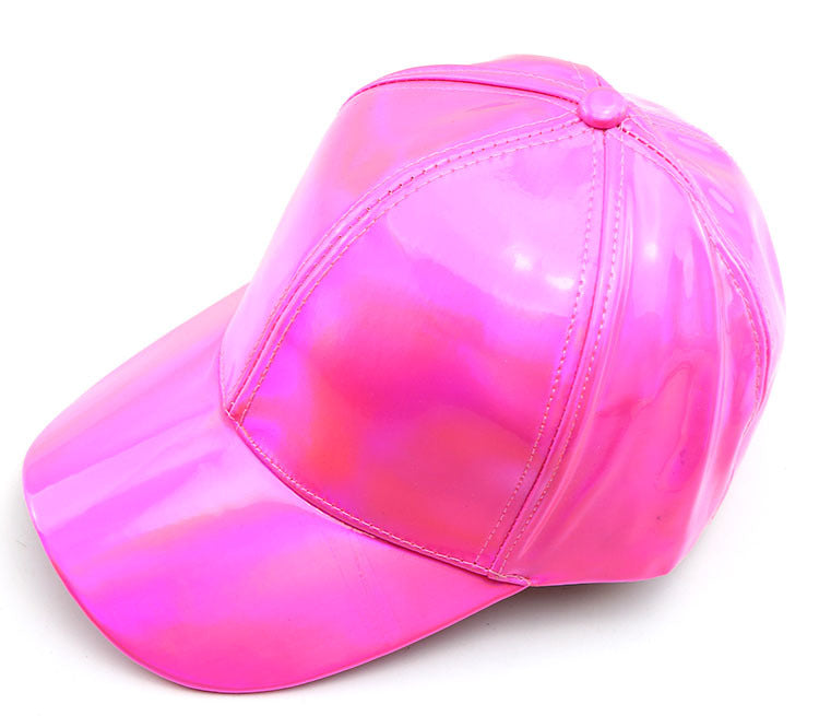 Wholesale Solid color sun hat, full leather baseball cap