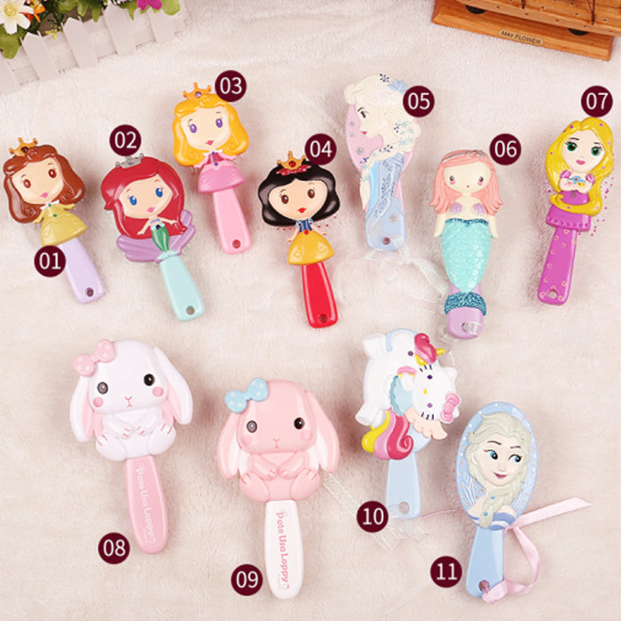 Wholesale Cartoon Plastic Anti-knot Comb JDC-CM-Lany003