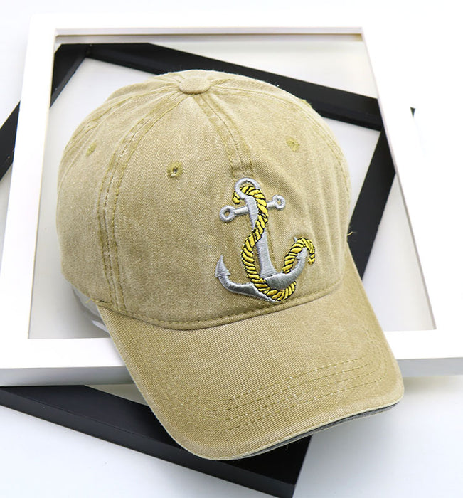 Wholesale Ladies' new casual outdoor baseball cap washed with water for men