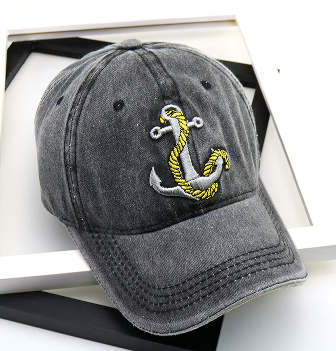 Wholesale Ladies' new casual outdoor baseball cap washed with water for men