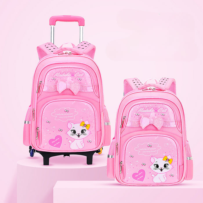 Wholesale Children's Oxford Cloth Cartoon Trolley Backpack JDC-BP-Bafn005