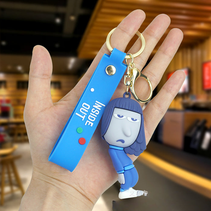 Wholesale Cartoon Silicone Doll Keychain JDC-KC-Yexiang006