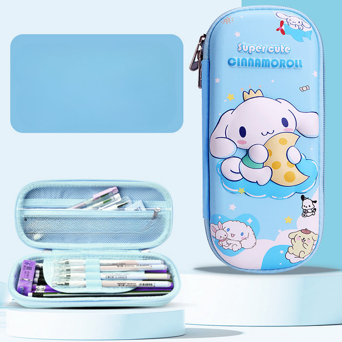 Wholesale Cartoon 3D Stereo Leather Pencil Case JDC-PC-QQBB001