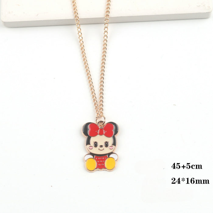 Wholesale Halloween Cartoon Alloy Pendant Necklace JDC-NE-FuYu010