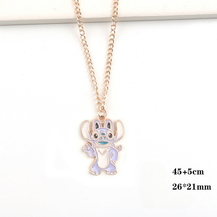 Wholesale Cartoon Alloy Pendant Necklace JDC-NE-FuYu014