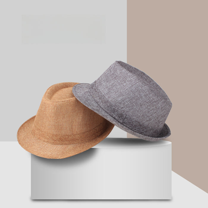 Wholesale Linen Hat Jazz Hat Stage Hat Linen Material JDC-FH-DG016