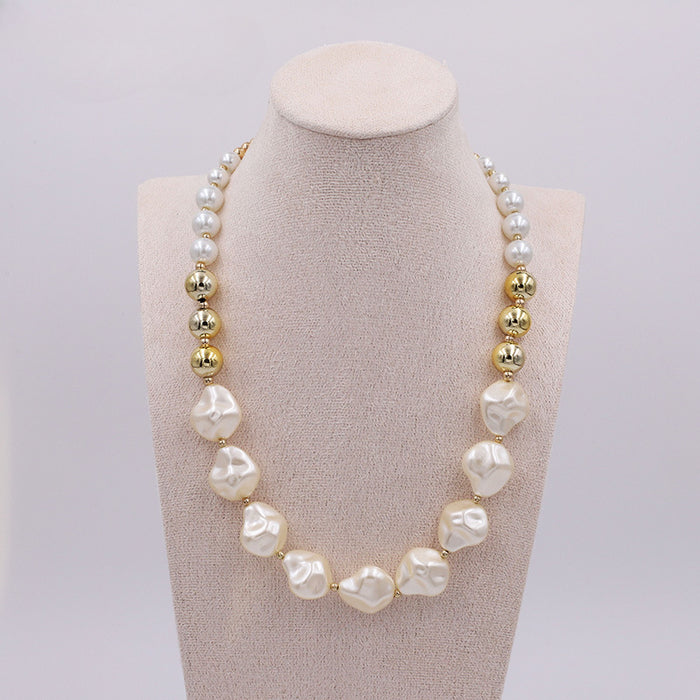 Wholesale Baroque Pearl Necklace JDC-NE-YaXue009