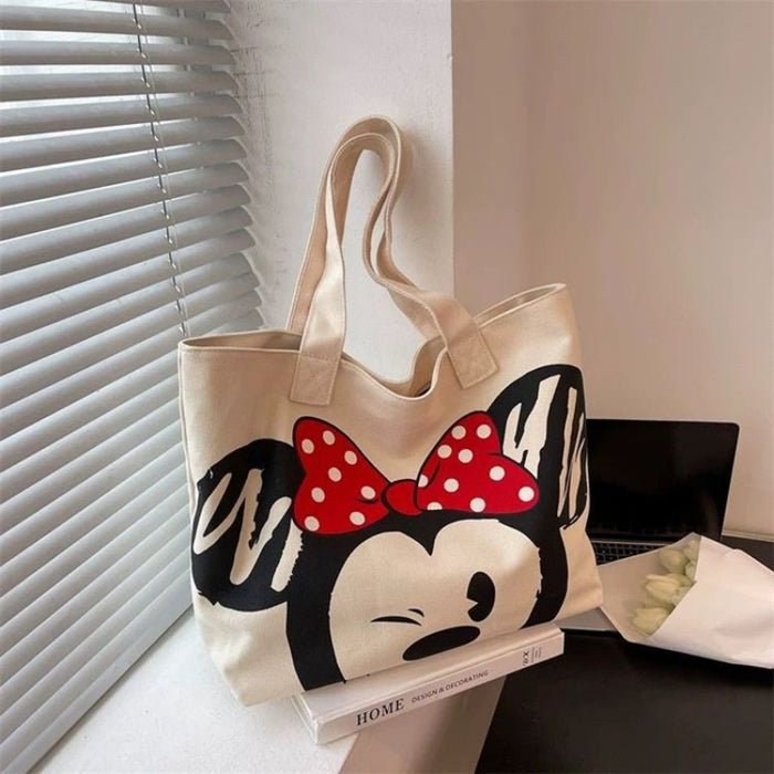 Wholesale Canvas College Harajuku Style Mickey Shoulder Bag JDC-SD-JingS002