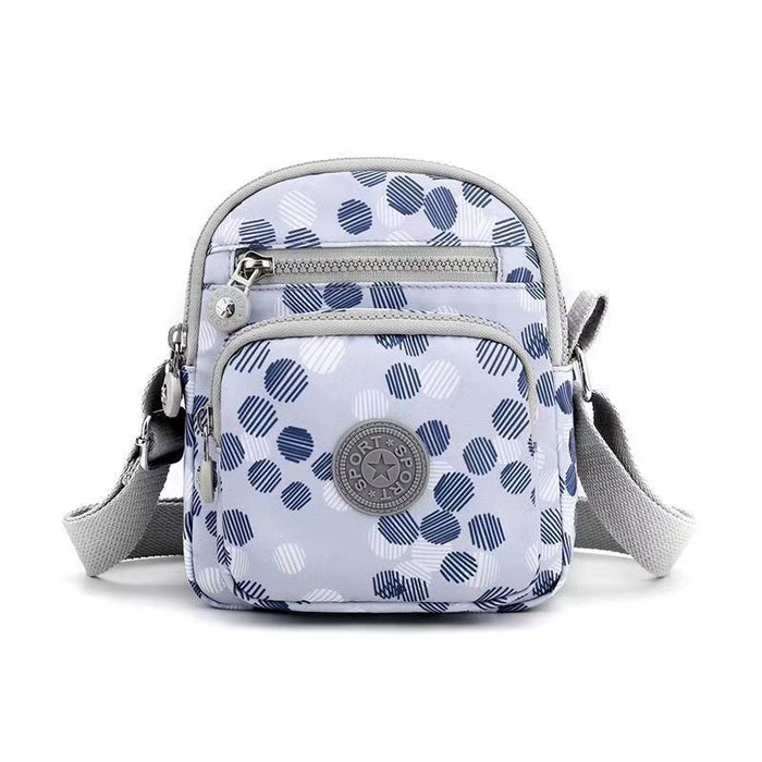 Wholesale Women' s canvas bag portable ladies messenger bag Oxford cloth casual shoulder bag vertical small bag