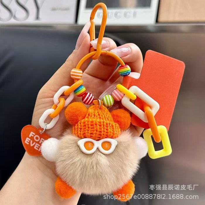 Wholesale Cute Plush Pendant Plush Doll Pendant Car Keychain Pendant