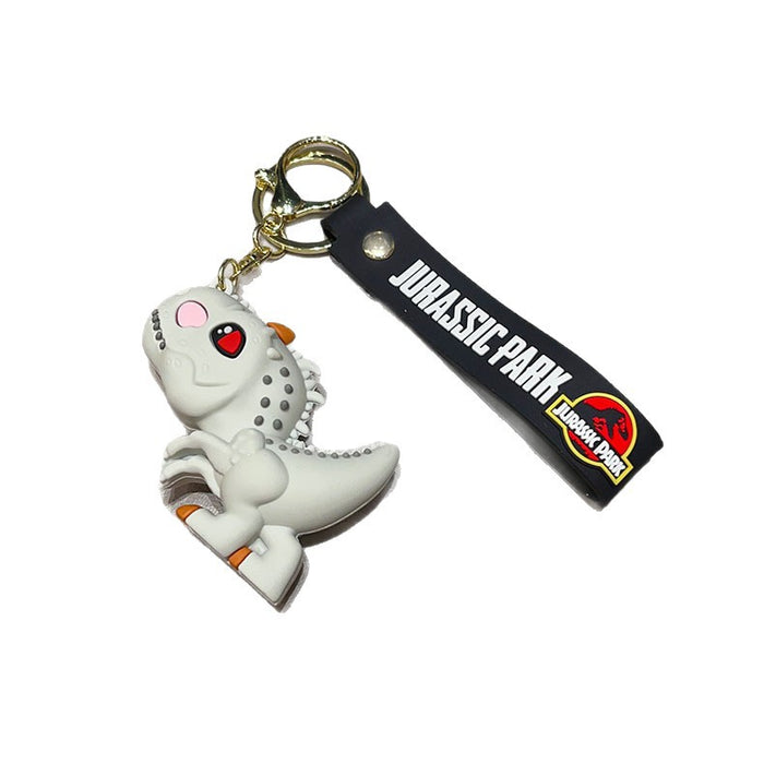 Wholesale Cartoon dinosaur keychain dinosaur cartoon doll car keychain small gift for men and women