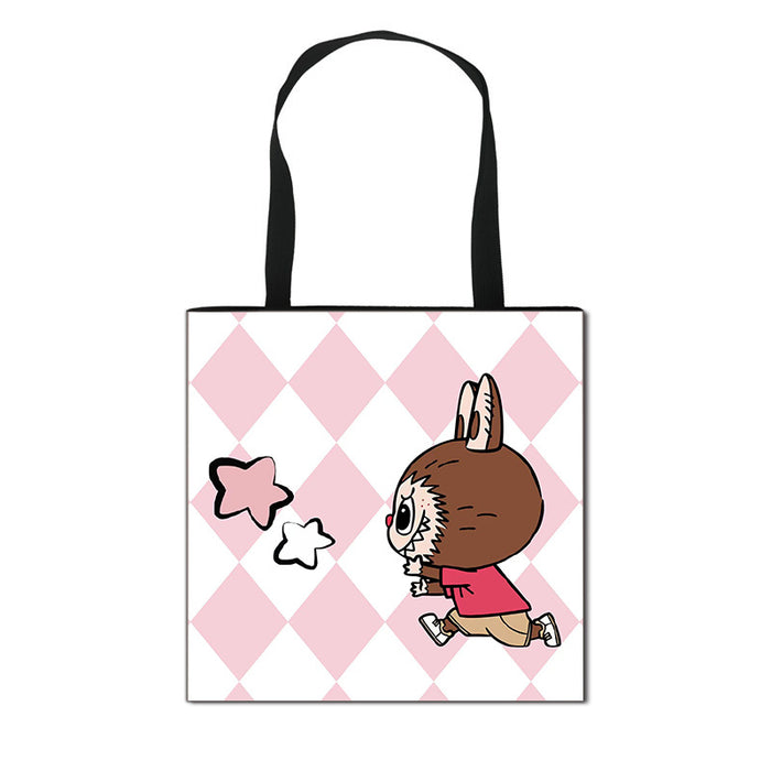 Wholesale Shopping Bag Cute Storage Bag Polyester Satchel Large Capacity  Bag