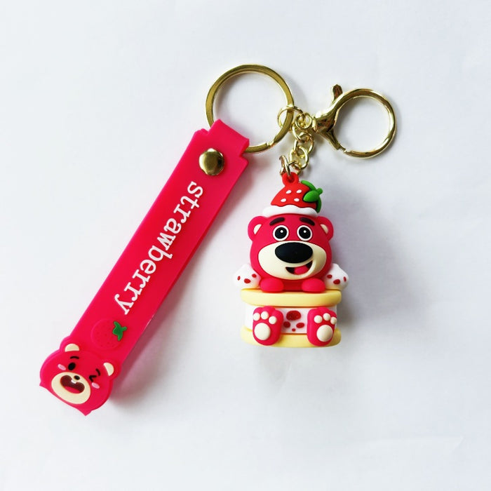 Wholesale PVC Cartoon Doll Keychain JDC-KC-WuYi268