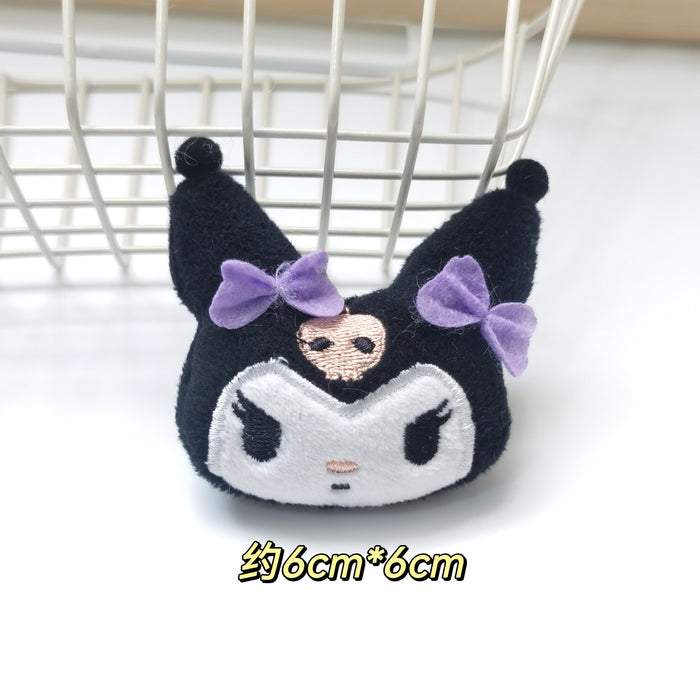 Wholesale Cute Stuffed Pendant Cat  Bag Pendant Keychain Cartoon Animal Brooch