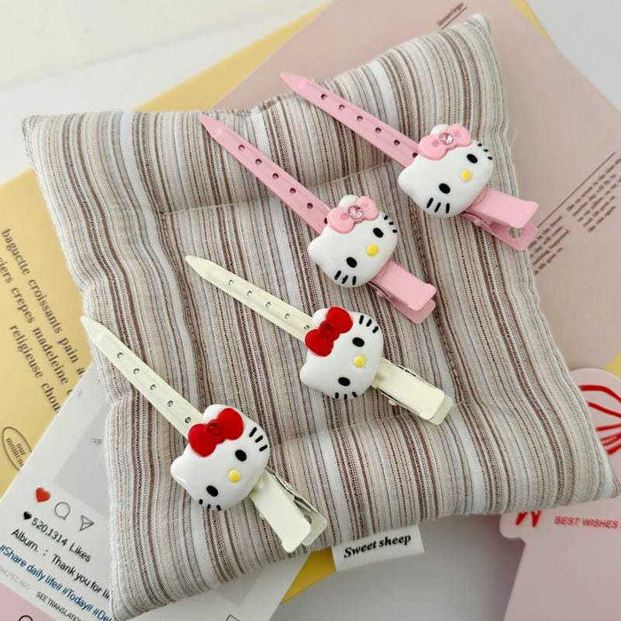 Wholesale Cute Pink Positioning Hair Clips