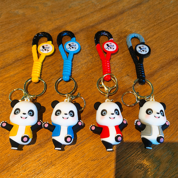 Wholesale Silicone Cartoon Doll Keychain JDC-KC-Tingm152