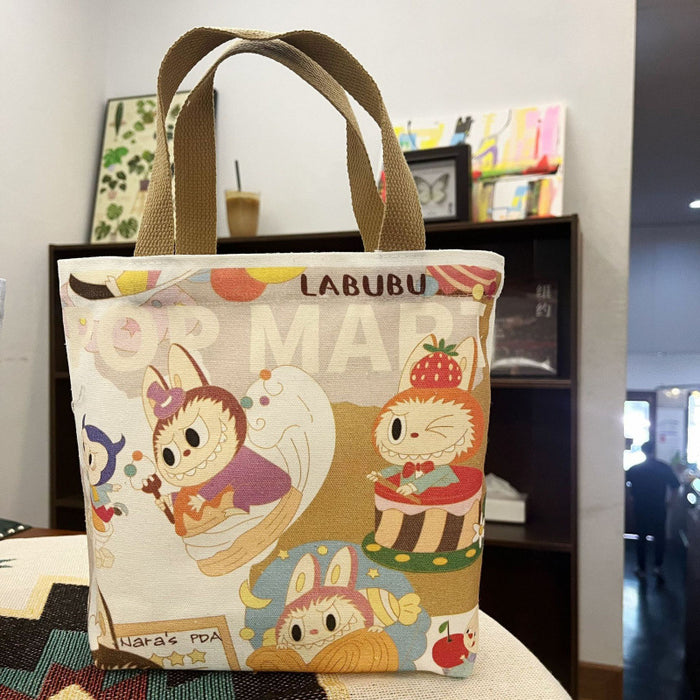 Wholesale Canvas Bag 2025 New Style Small Canvas Bag Portable Cute Handbag Compact