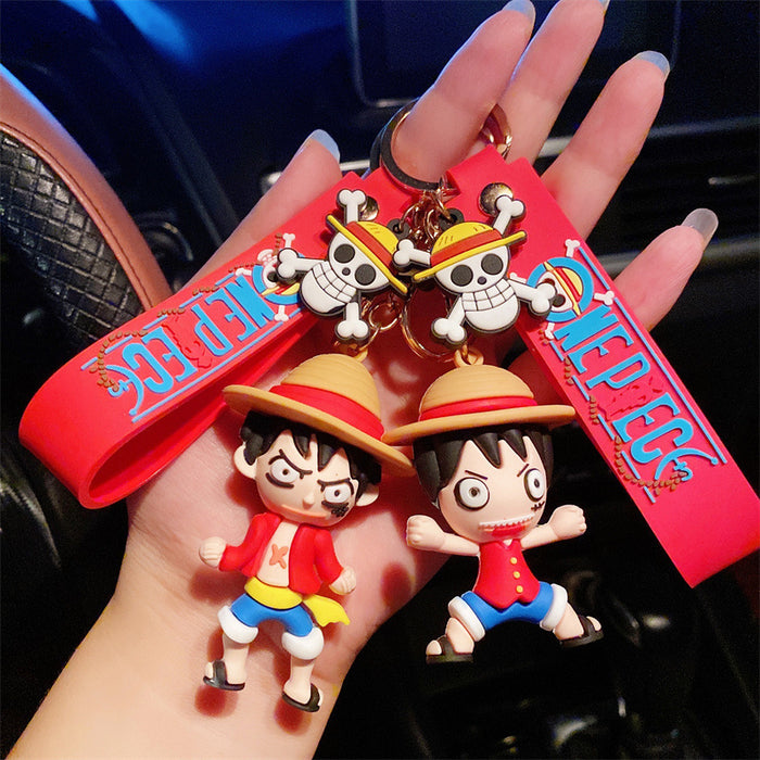 Wholesale Creative Cartoon Silicone Keychains JDC-KC-JinB004