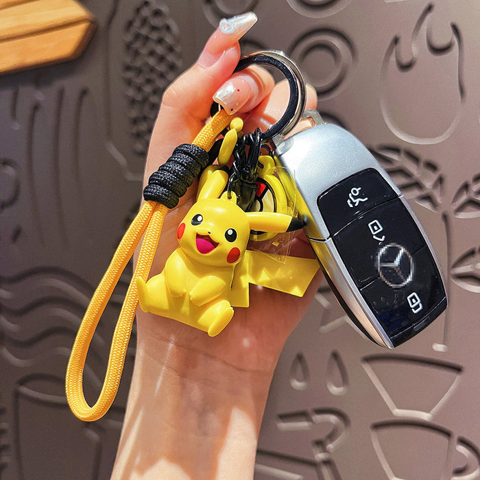 Wholesale Aromatherapy keychain figurine cute cartoon couple bag pendant gift