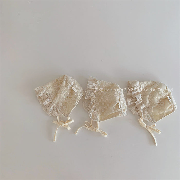 Wholesale Baby Hat Summer Lace Infant Baby Court Hat Girls' Hat