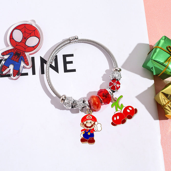 Wholesale Stainless Steel Adjustable Bracelet Women' s Fashion Accessory Gift MOQ≥2
