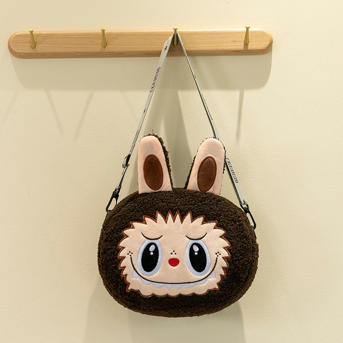 Wholesale Color Rags Plush Bag Children' s Casual Doll Bag Girl' s Cartoon Creative Snacks Portable Shoulder Bag