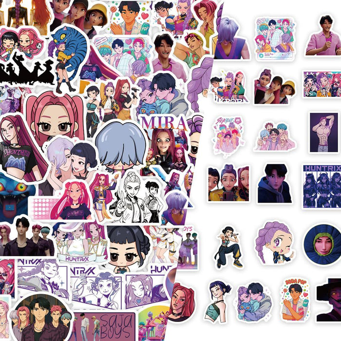 Wholesale 375pcs kpop Idol movie waterproof water bottle laptop sticker