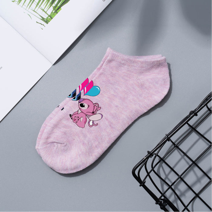 Wholesale Cartoon Short Cotton Socks JDC-SK-WuDuomei005